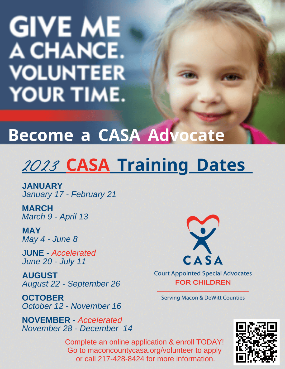 CASA Training Schedule 2023 Macon County CASA   CASA 2023 Training Schedule Revised 1200x1553 